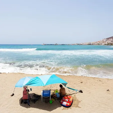 Daire One Bedroom At Arona 200 M Away From The With Sea View Shared Pool And Jacuzzi Los Cristianos (Tenerife)